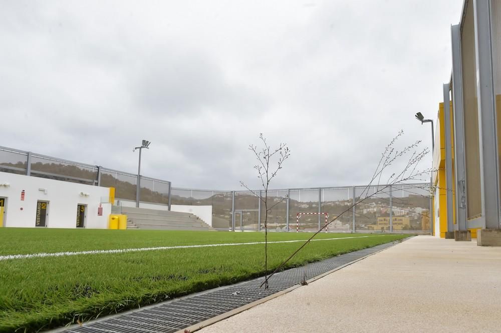 Instalaciones deportivas en la planta superior del Dinosol de Arucas