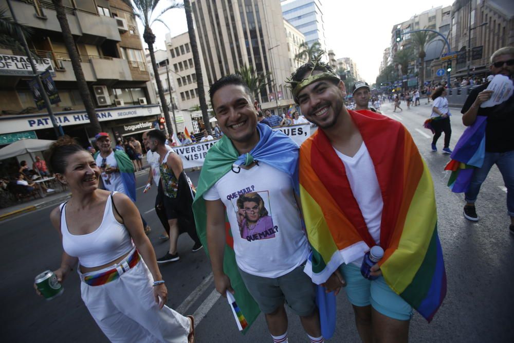 Manifestación del Orgullo en Alicante 2018