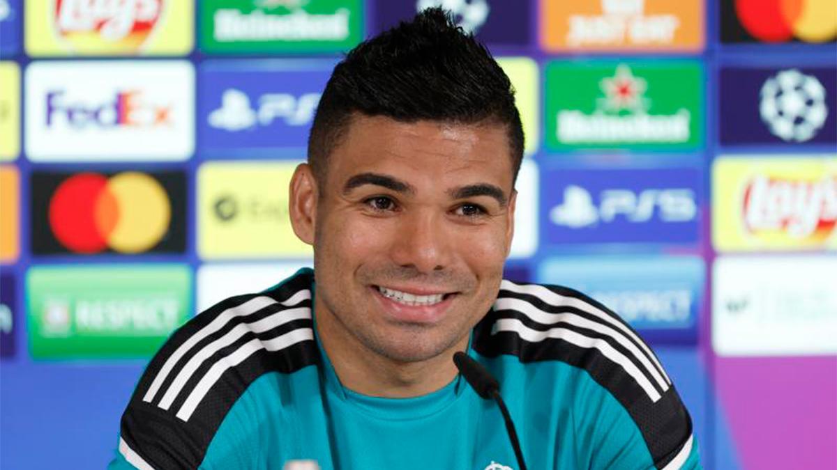 Casemiro reconoce que no le gustan los pitos a Bale porque "es parte de la historia del club"