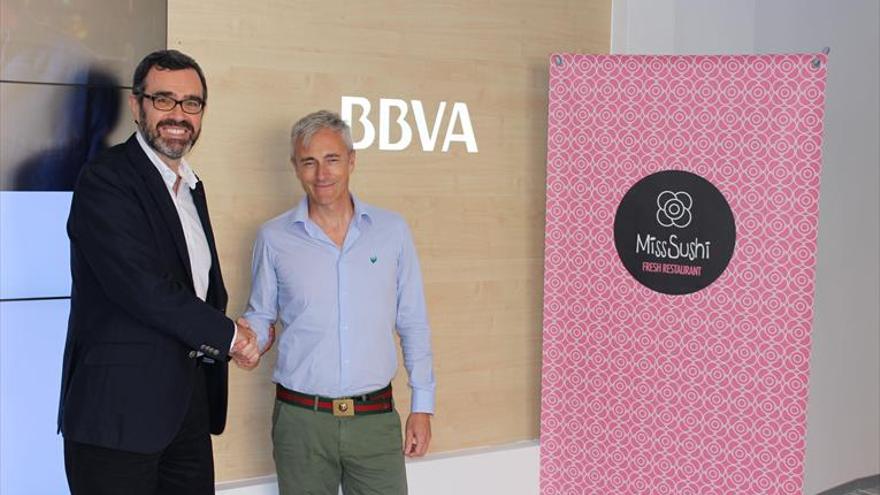 BBVA y la castellonense Miss Sushi convenian la financiación