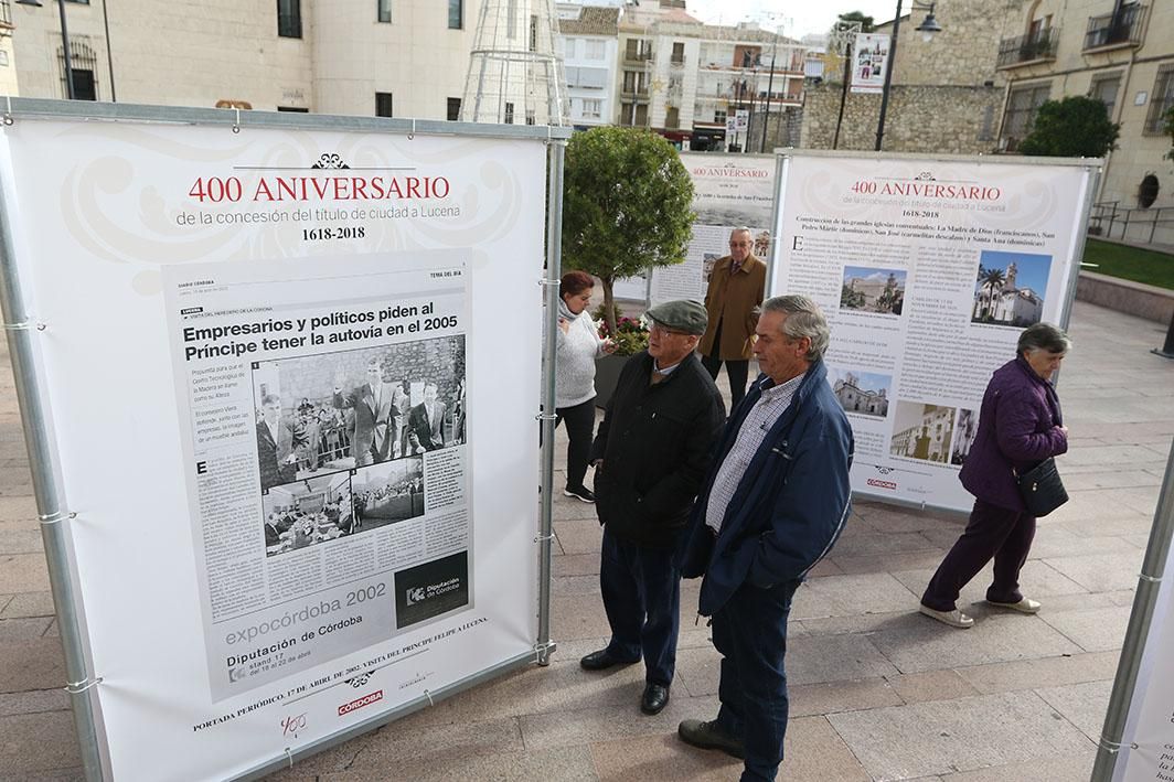 Exposición del 400 aniversario de la concesión del Título de Ciudad de Lucena