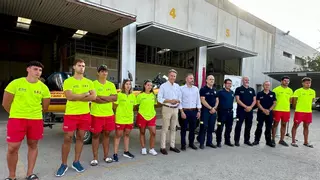 Las playas de Lorca cierran el verano con poco más de un centenar de incidencias