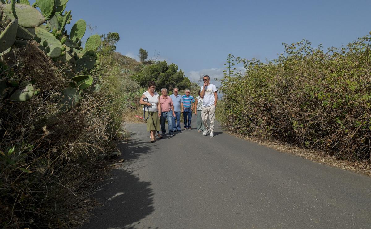 Vecinos de La Milagrosa advierten del riesgo de un tramo de carretera