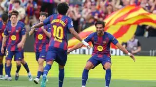 El 1x1 del Barça ante el Espanyol al descanso