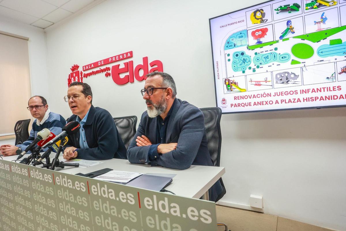 La actuación está dentro del plan de inversión Elda Parte de Ti.