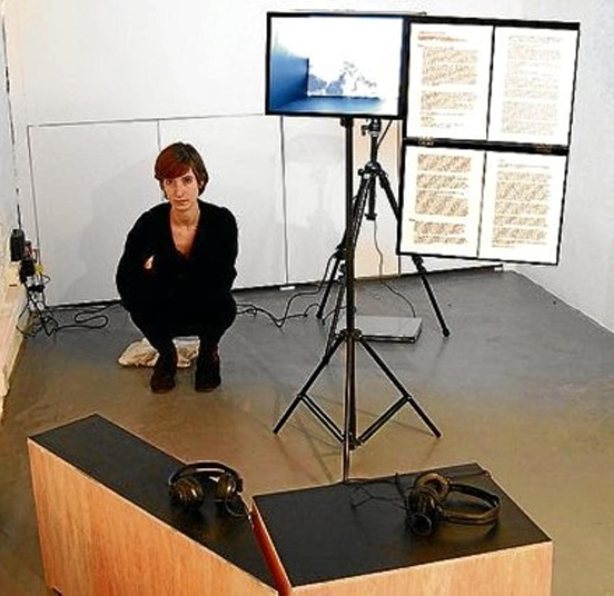 Julia Mariscal, a la galeria Oblong. Julia Mariscal, a la galeria Oblong.