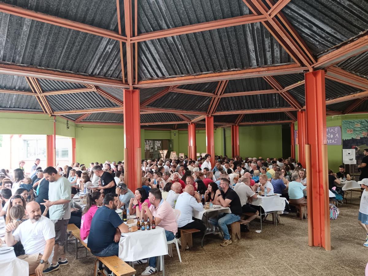 Celebración del 50 aniversario del CEIP Xacinto Amigo Lera de Portomouro.