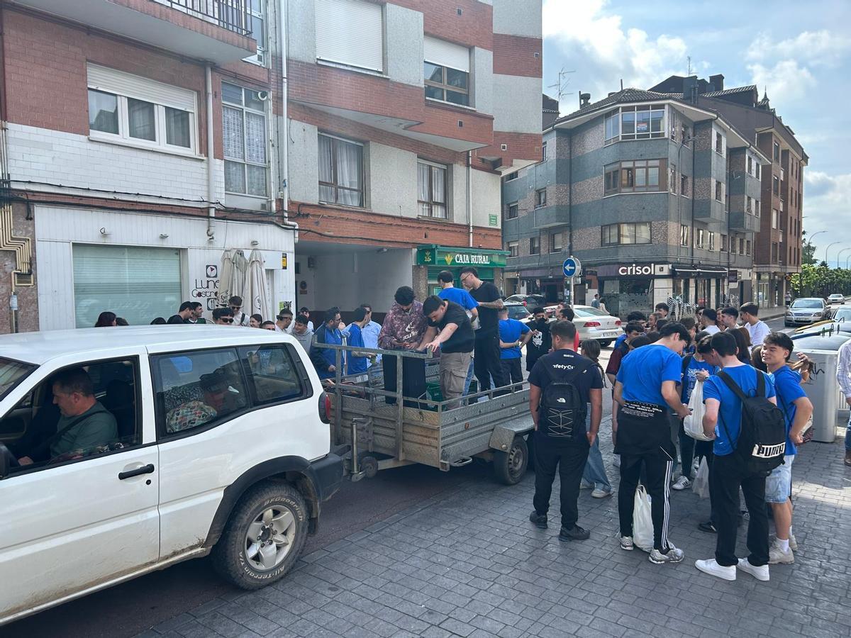 La jira a Santufirme en Llanera, en imágenes