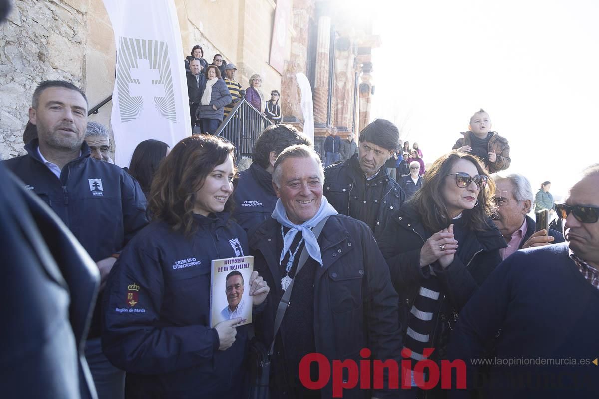 Así ha sido la visita de Isabel Díaz Ayuso a Caravaca de la Cruz