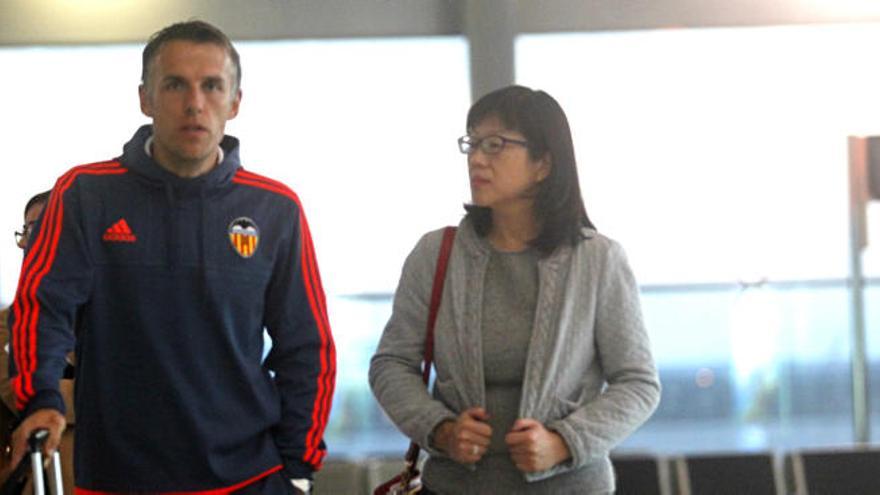 Phil Neville vuelve el viernes a los entrenamientos