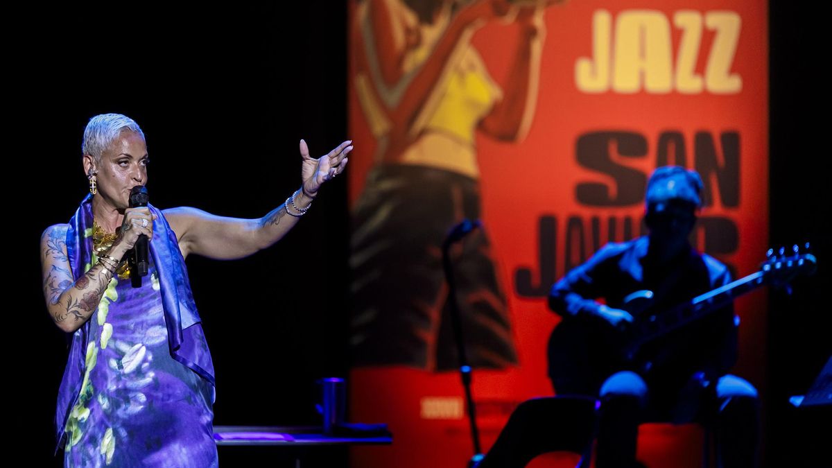 Mariza, el viernes en el Auditorio del  Parque Almansa.