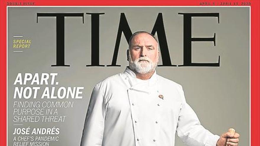 ‘Time’ corona como líder al chef José Andrés