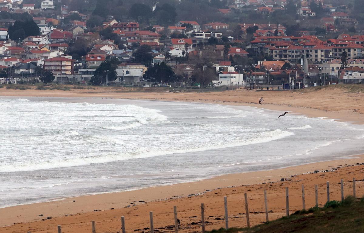 Playa América, en Nigrán.