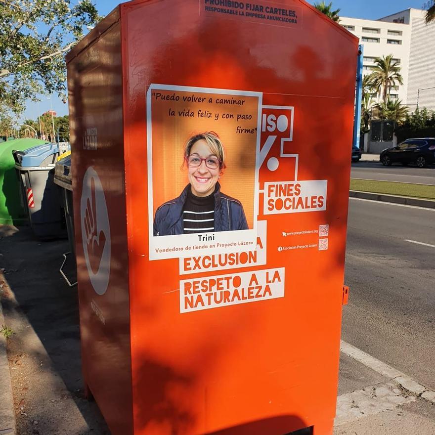 Otro de los mensajes de personas con las que colabora Proyecto Lázaro