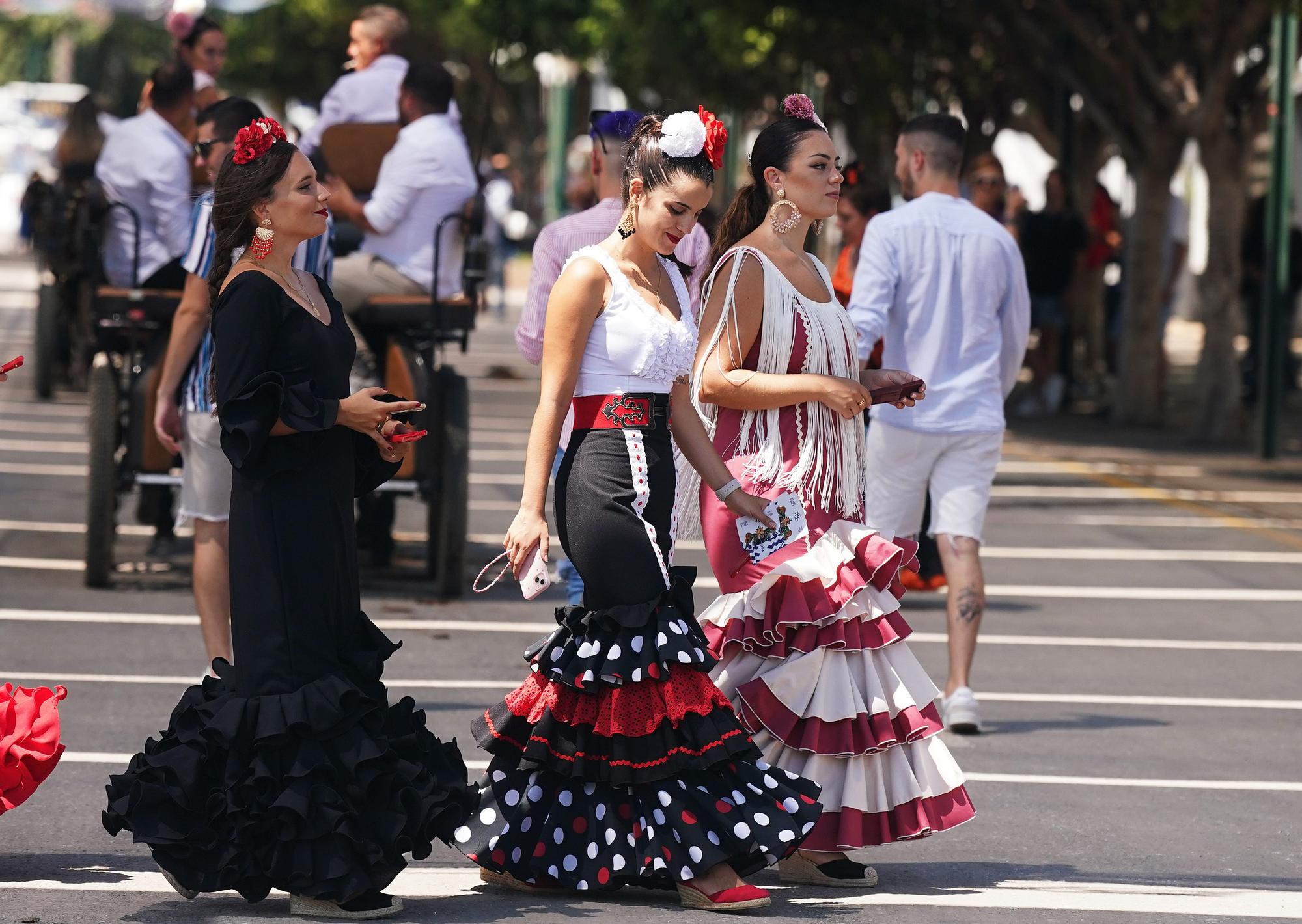 Feria de Málaga 2023 | Caballos y jinetes, esencia de la Feria en el Real