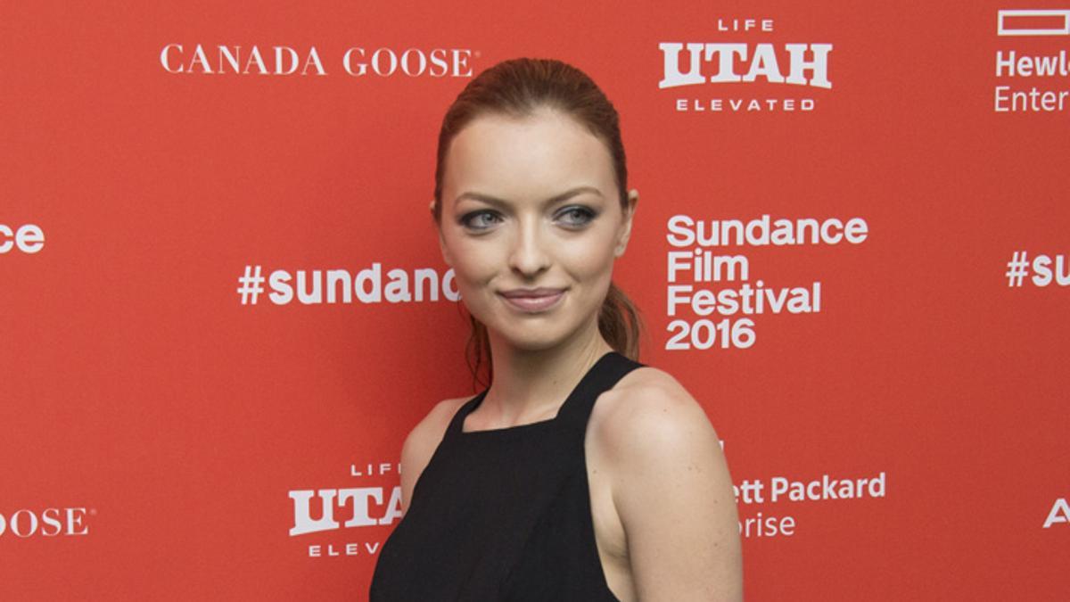 Francesca Eastwood en el festival de Sundance