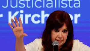 La vicepresidenta argentina, Cristina Fernández de Kirchner.