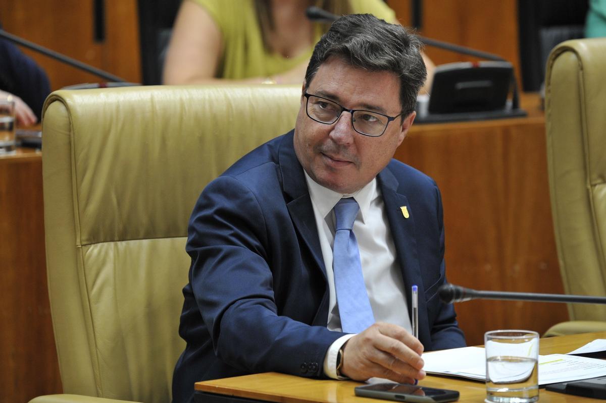 El consejero de Economía, Empleo y Transformación Digital, Guillermo Santamaría.