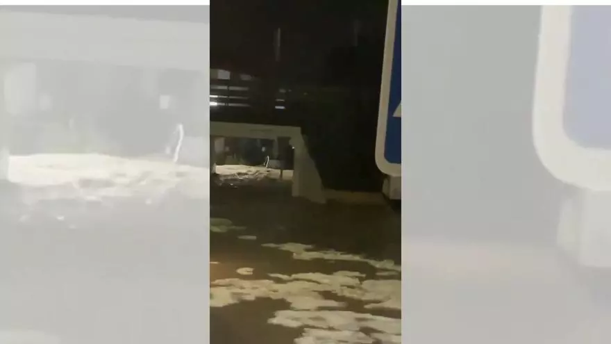 Alerta roja en Málaga: crecida del río Guadalhorce