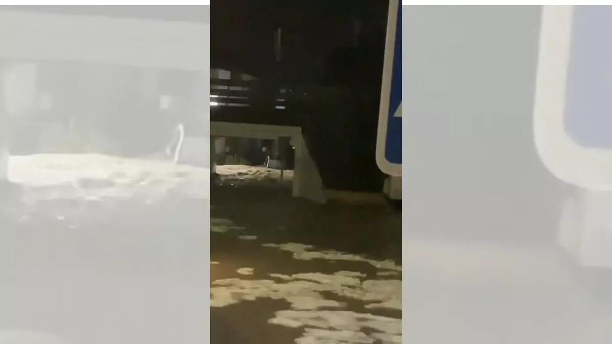 Alertan a la población del entorno del río Guadalhorce por su rápida crecida durante las lluvias