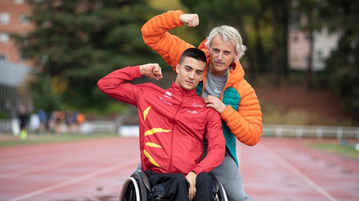 El joven deportista paralímpico Juan Permuy protagoniza el cuarto capítulo de la 'webserie' de Jesús Calleja