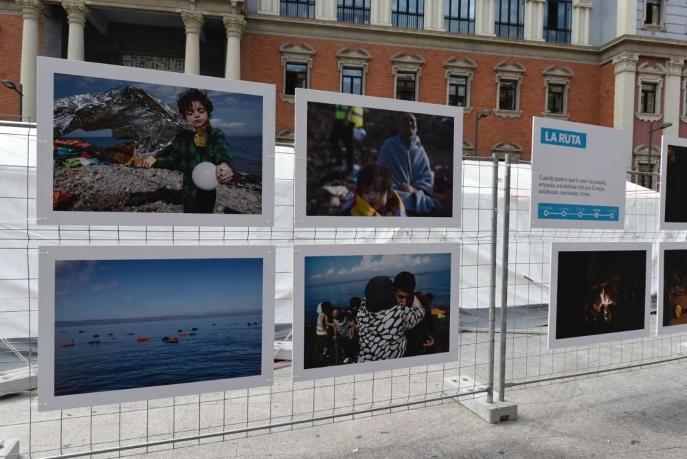 Exposición de Médicos Sin Fronteras