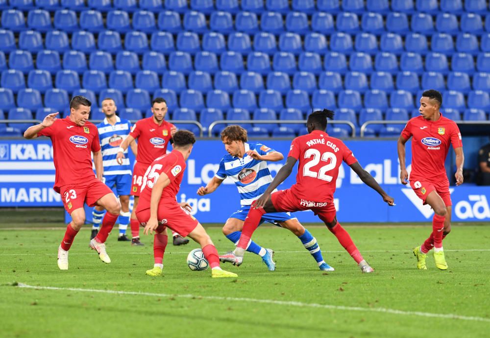 El Dépor remonta in extremis y deja al Fuenlabrada sin 'play off'.