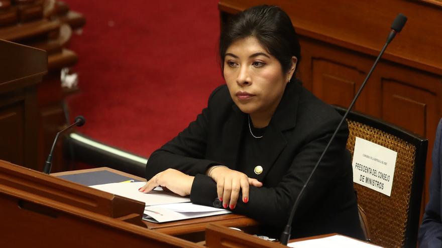 La ex primera ministra de Perú, detenida por el golpe de Estado de Castillo