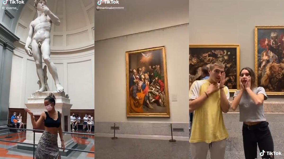 División en las redes por los &quot;tiktoks&quot; en el Museo del Prado