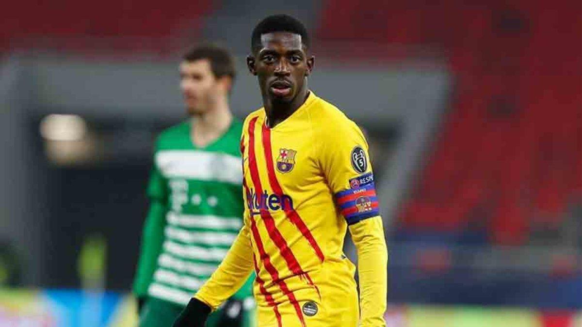 Dembélé negocia una mejora de su contrato