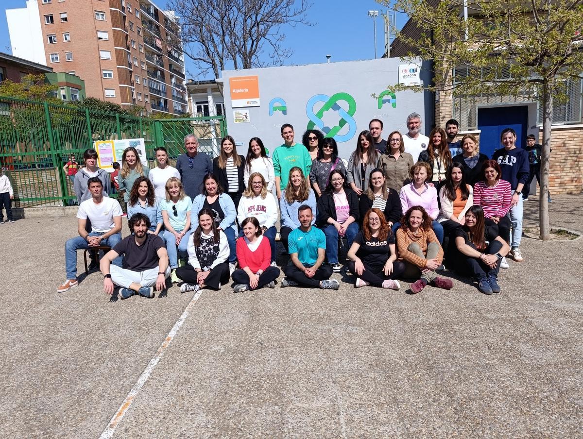 En imágenes I Un repaso a los 100 años del colegio Aljafería de Zaragoza