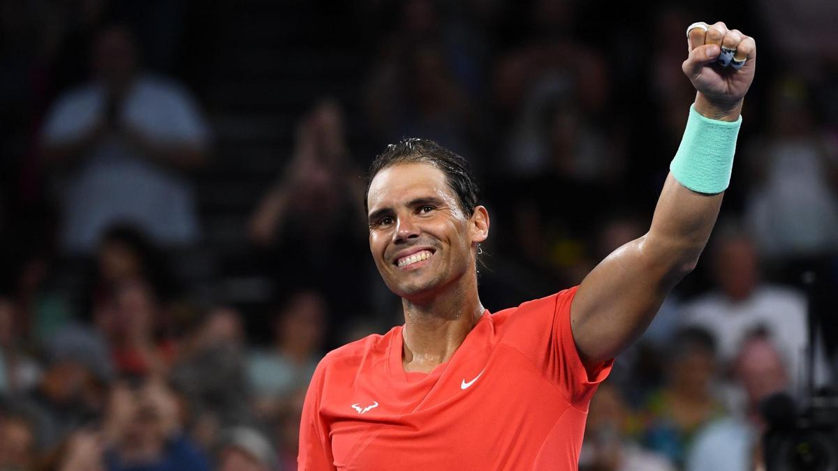 Rafael Nadal reaparece con victoria en Brisbane
