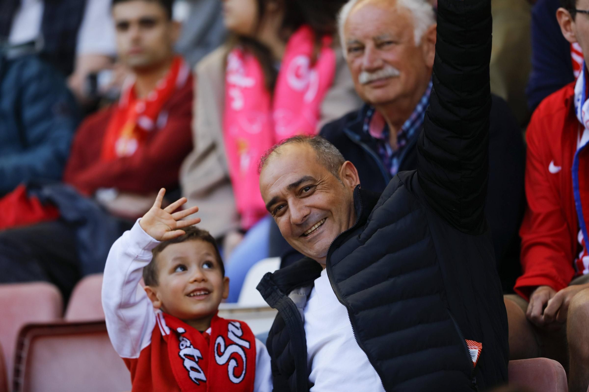 Así fue el encuentro entre el Sporting y el Alavés