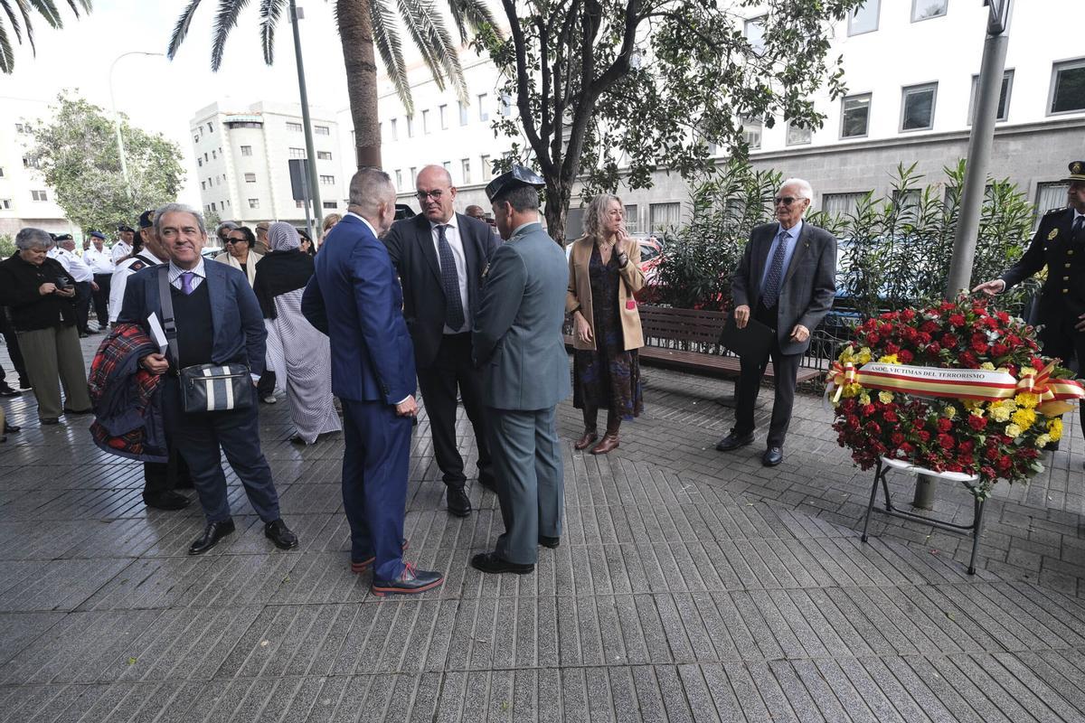 Concentración de las Víctimas del Terrorismo por el día europeo, en el 22 aniversario del 11M.