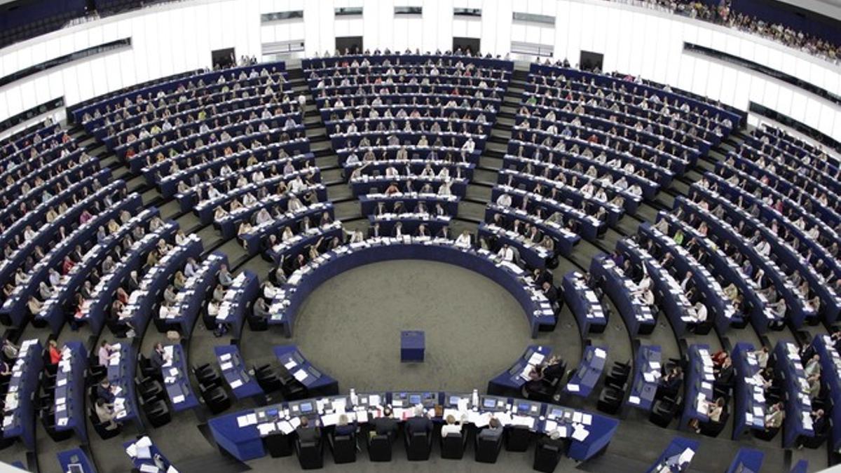 El Parlamento Europeo, en Estrasburgo, durante una votación, en junio del 2011.