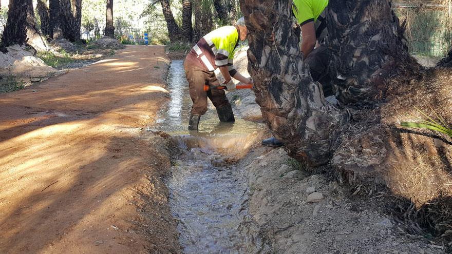 Los riegos se han llevado a cabo siguiendo el método de apertura y cierre de tablachos