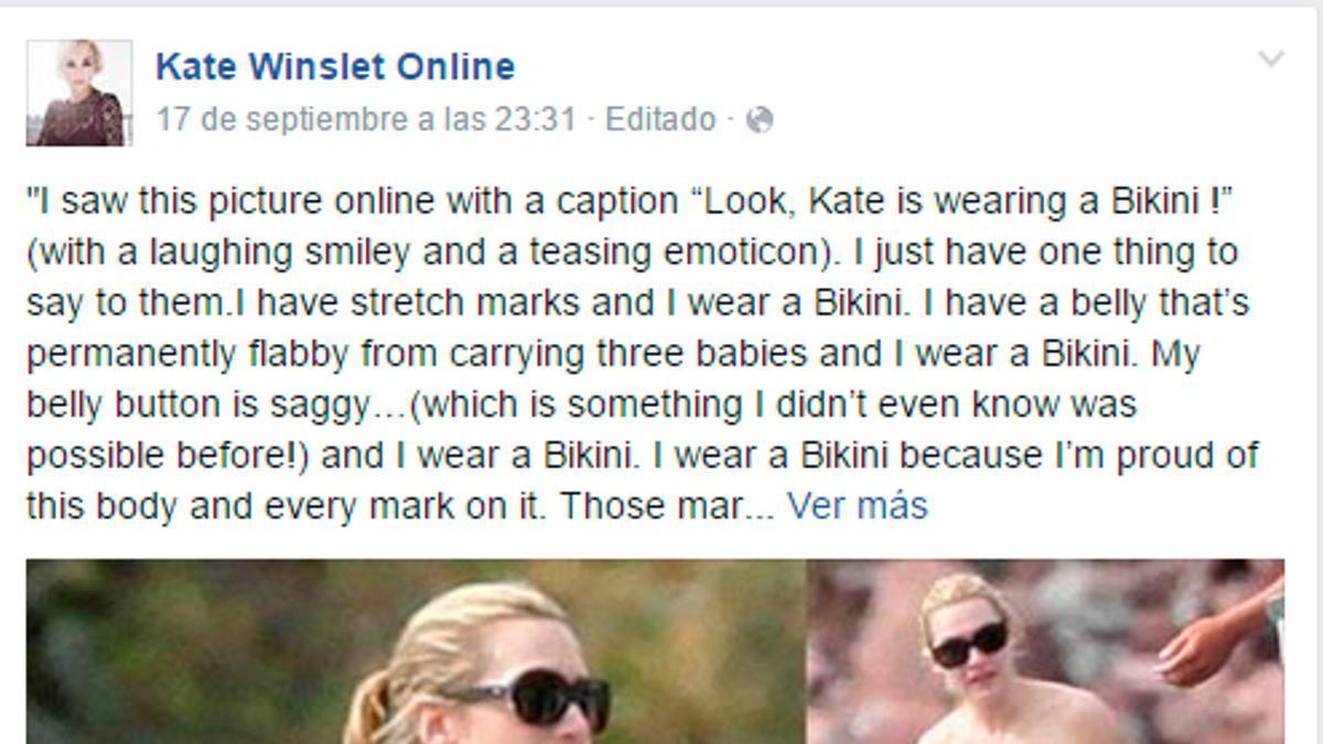 Kate Winslet en bikini