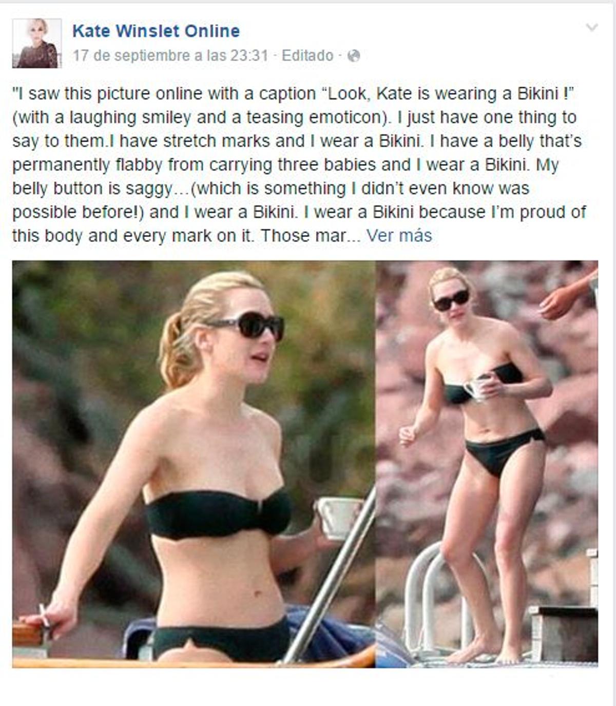Kate Winslet en bikini