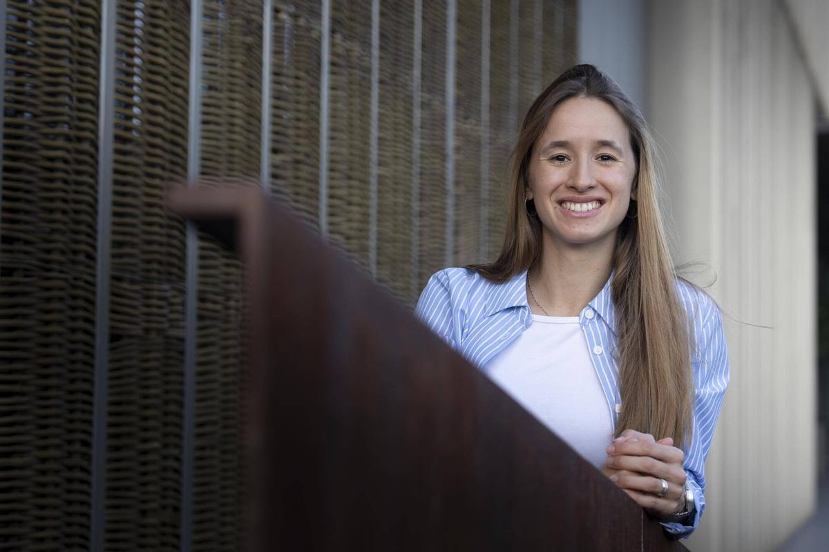 Barcelona 30/10/2025 Entrevista Marta Perarnau , presidenta de FutPro Fotografía de Ferran Nadeu