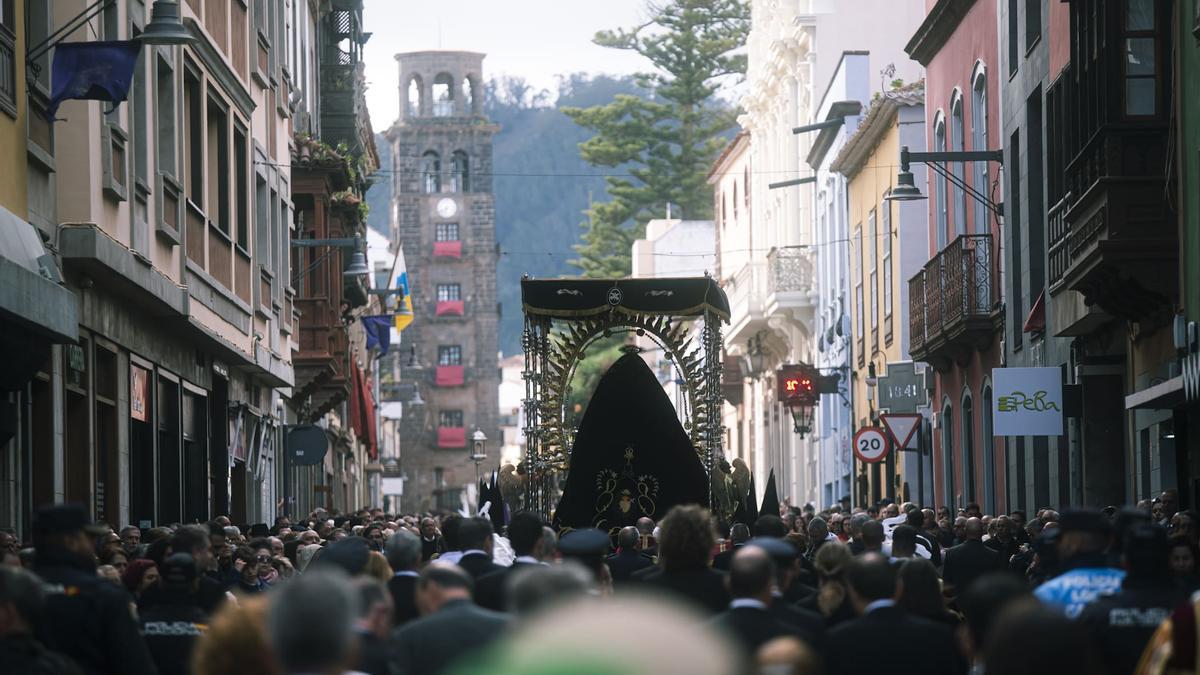 Archivo / Procesión de Semana Santa en La Laguna.
