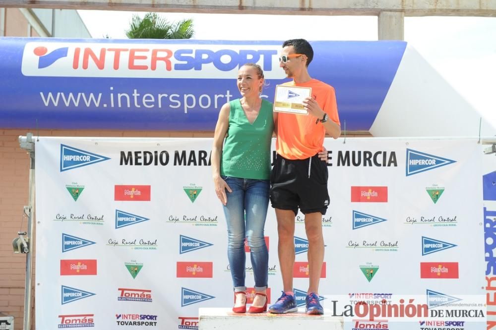 Media Maratón de Murcia: podios