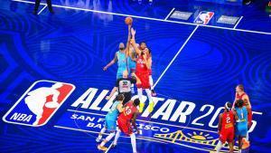 El salto inicial del All-Star Game de 2025