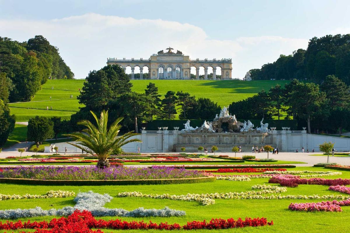 Jardines del palacio de Schönbrunn
