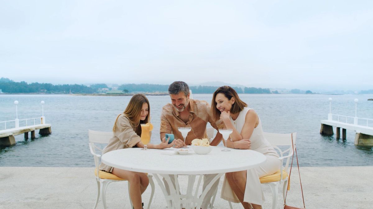 Una de las imágenes de la última campaña promocional, en el embarcadero del Eurostars Gran Hotel La Toja.