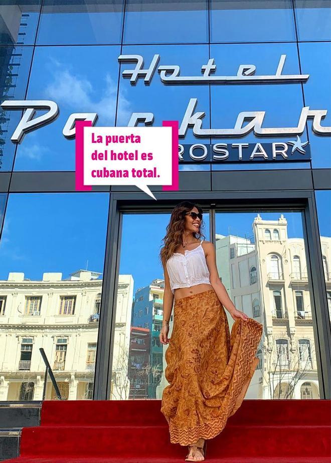 Lara Álvarez se va a Cuba para quedarse en el hotel