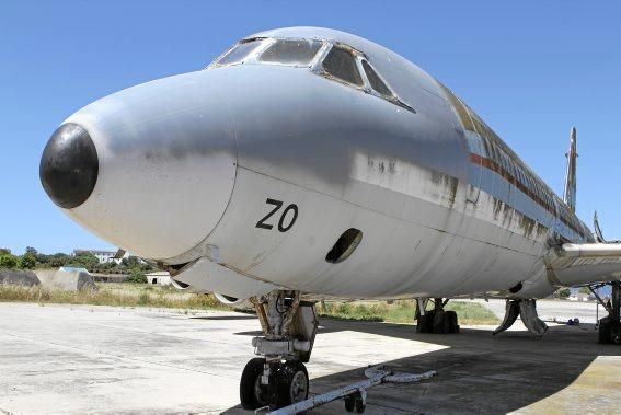 Seit Jahrzehnten rostet in Son Sant Joan eine seltene Convair 990 Coronado vor sich hin. Jetzt wird die Maschine, die einst für Spantax im Einsatz war, restauriert.