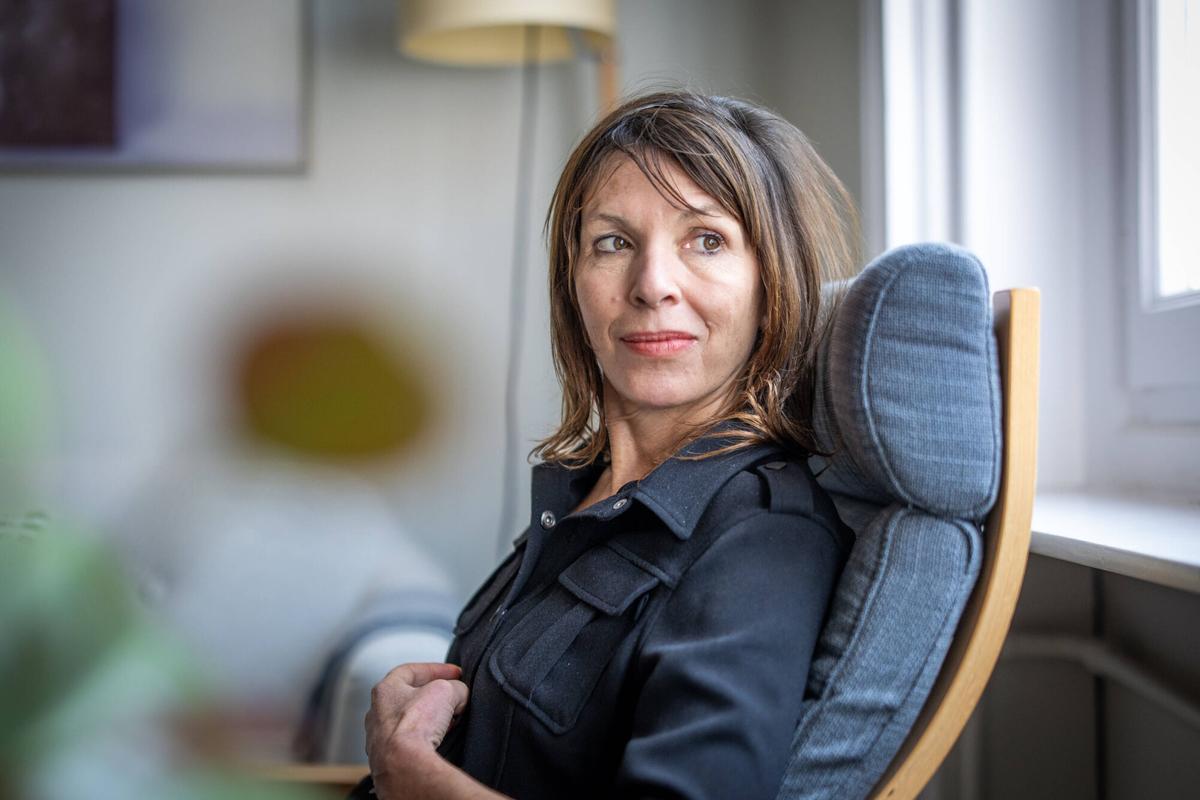 La escritora Rachel Cusk, retratada en Barcelona.