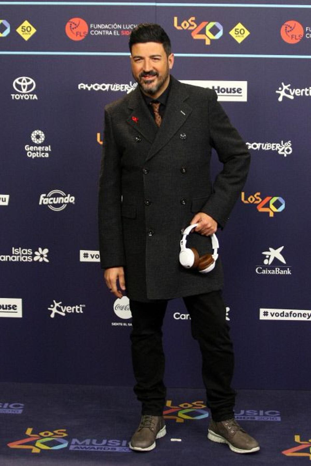 Premios Los 40 Principales: Tony Aguilar