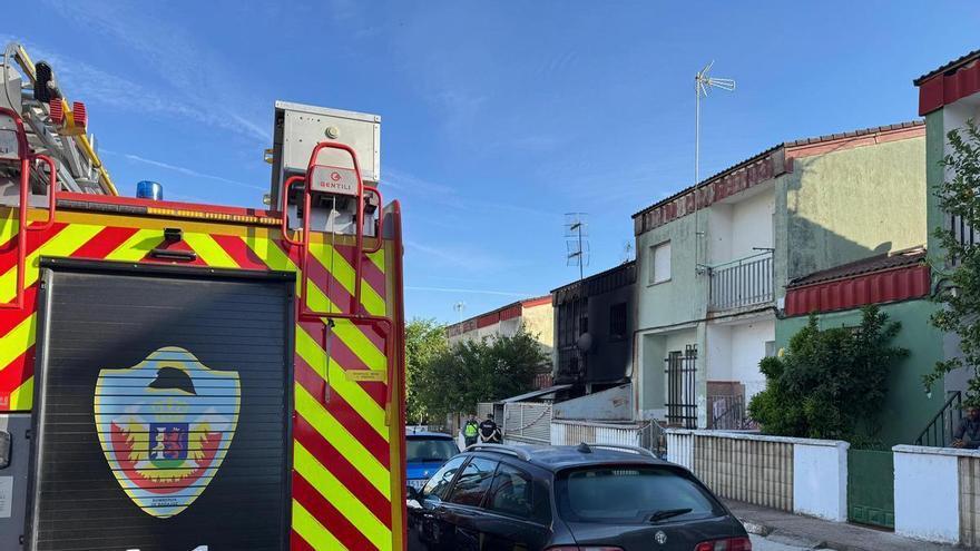 La policía investiga un nuevo incendio en una vivienda del Cerro de Reyes de Badajoz