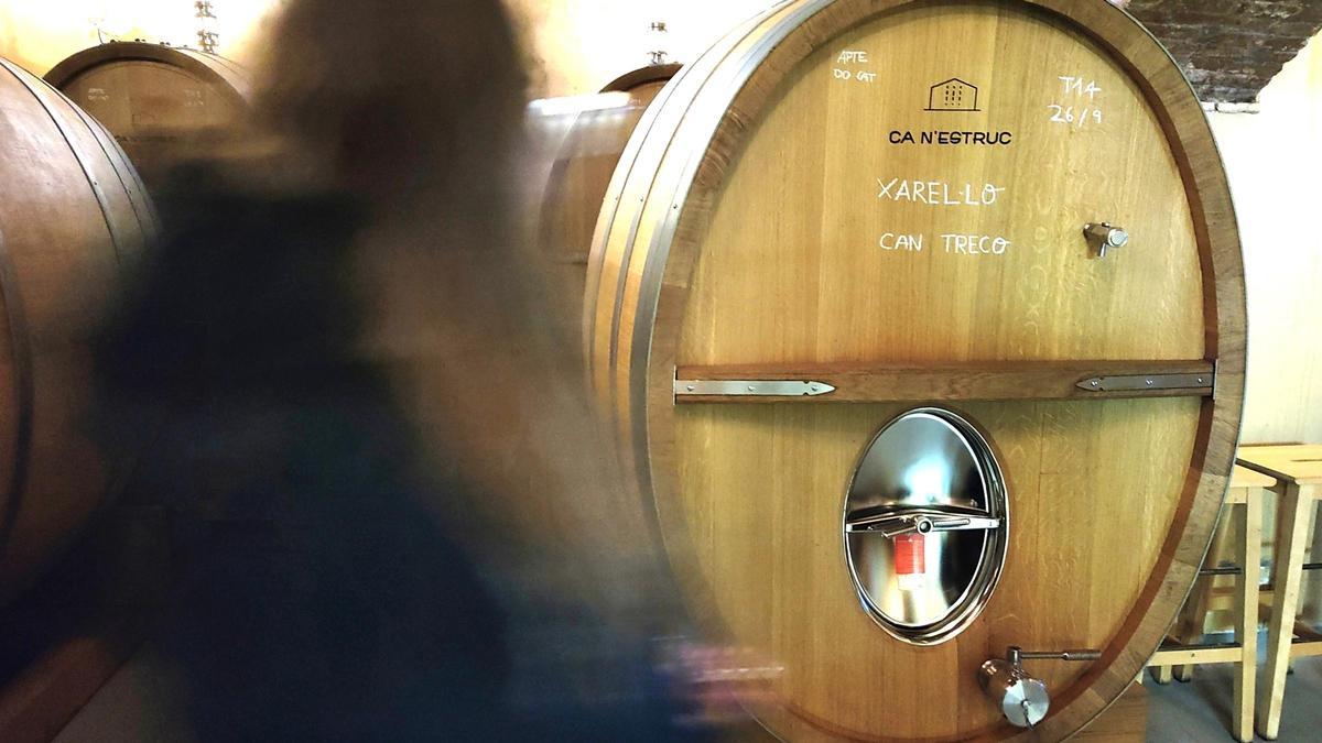 Botas de la bodega Ca N'Estruc.